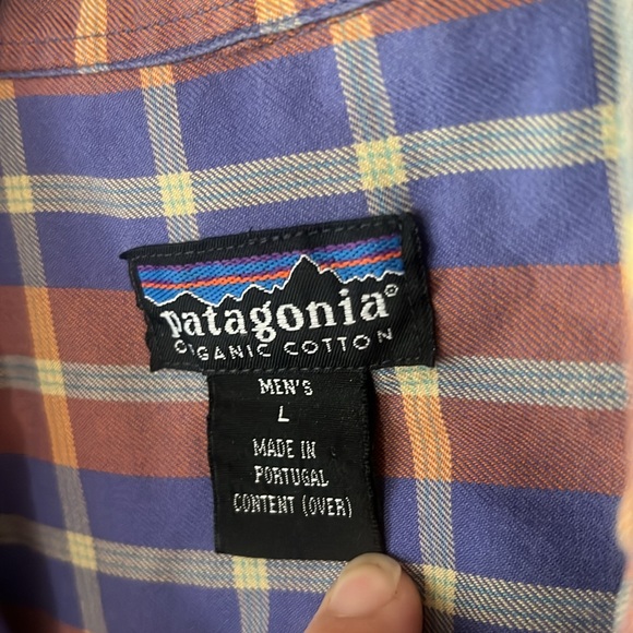 Bundle of 3 - Patagonia Plaid Button Down Long Sleeve Shirts Size Large - Picture 7 of 9